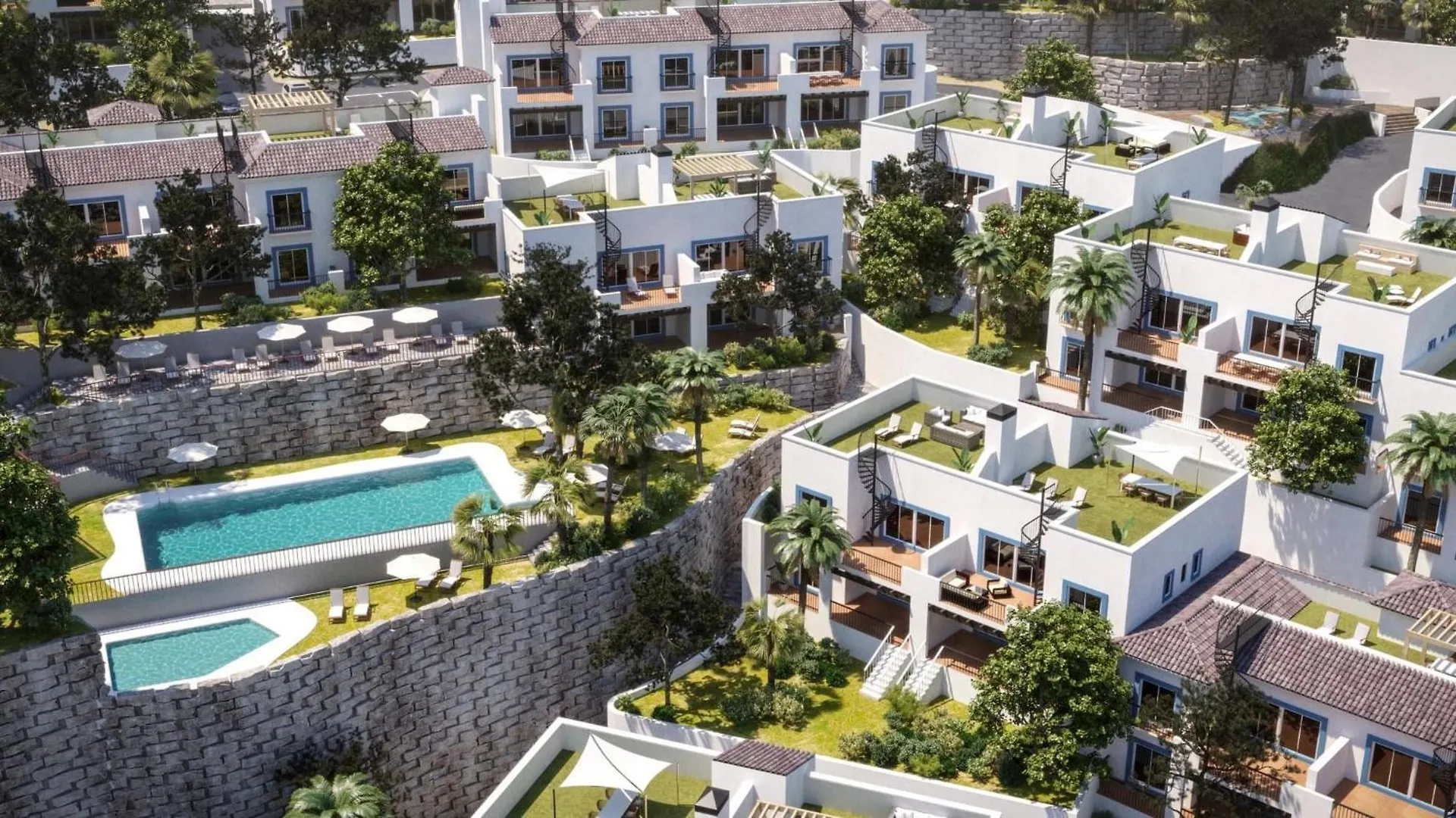 Paraiso Pueblo Penthouse Fantastic Views - 6103 Estepona Lejlighed